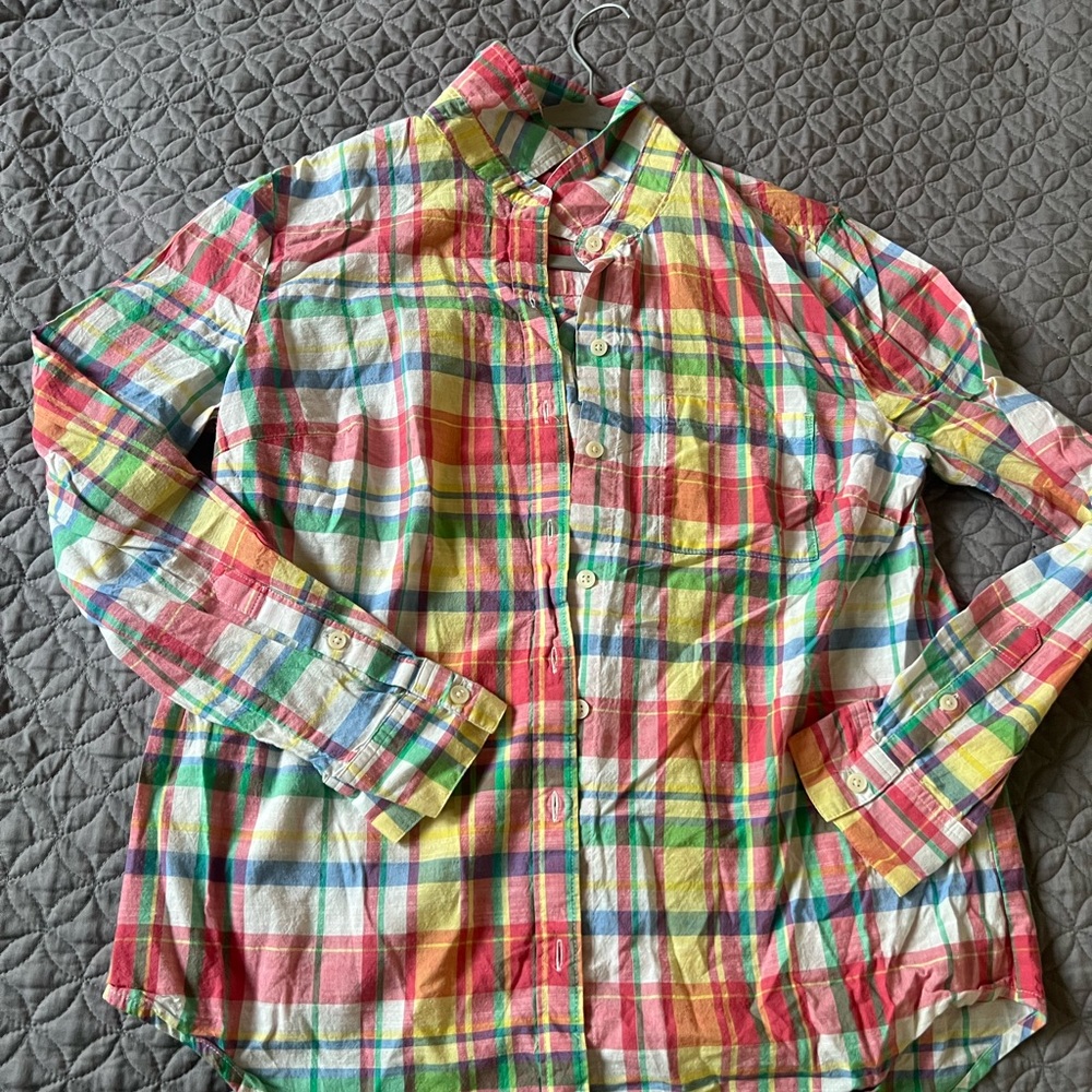 Style & Co. Multicolor Plaid Shirt